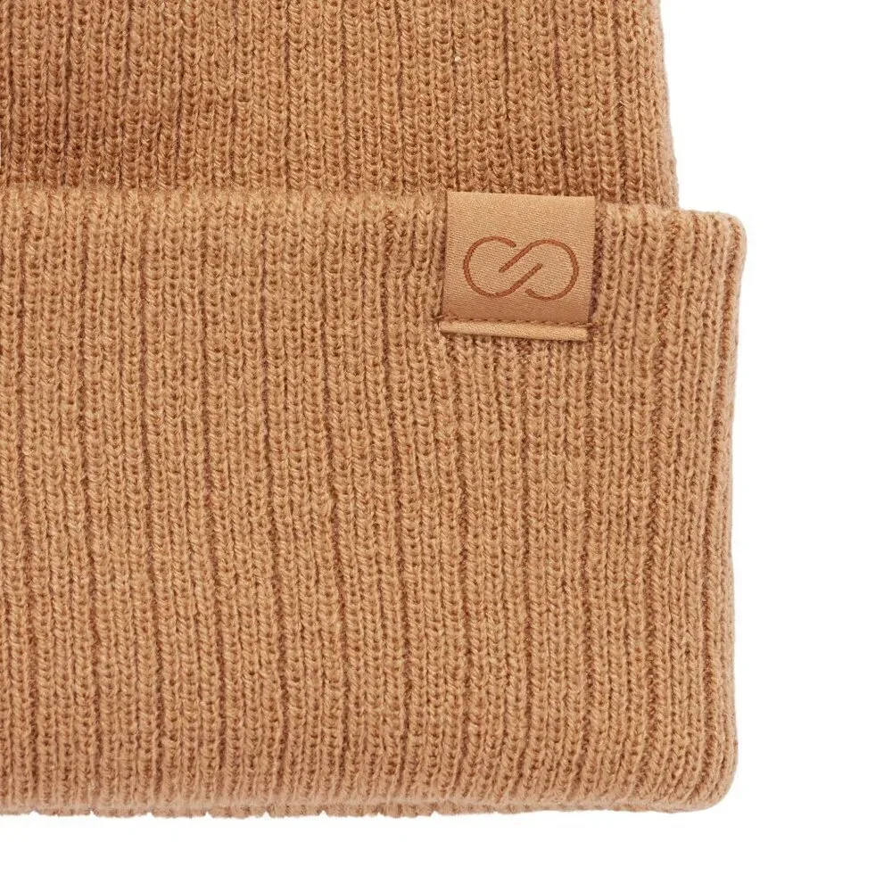 NWT CALIA Essential Ribbed Brown Winter Beanie